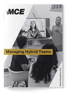 Brochure cover-Managing Hybrid Teams